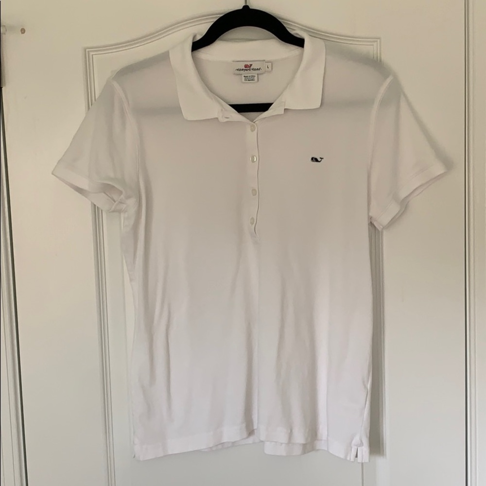 White Vineyard Vines Polo